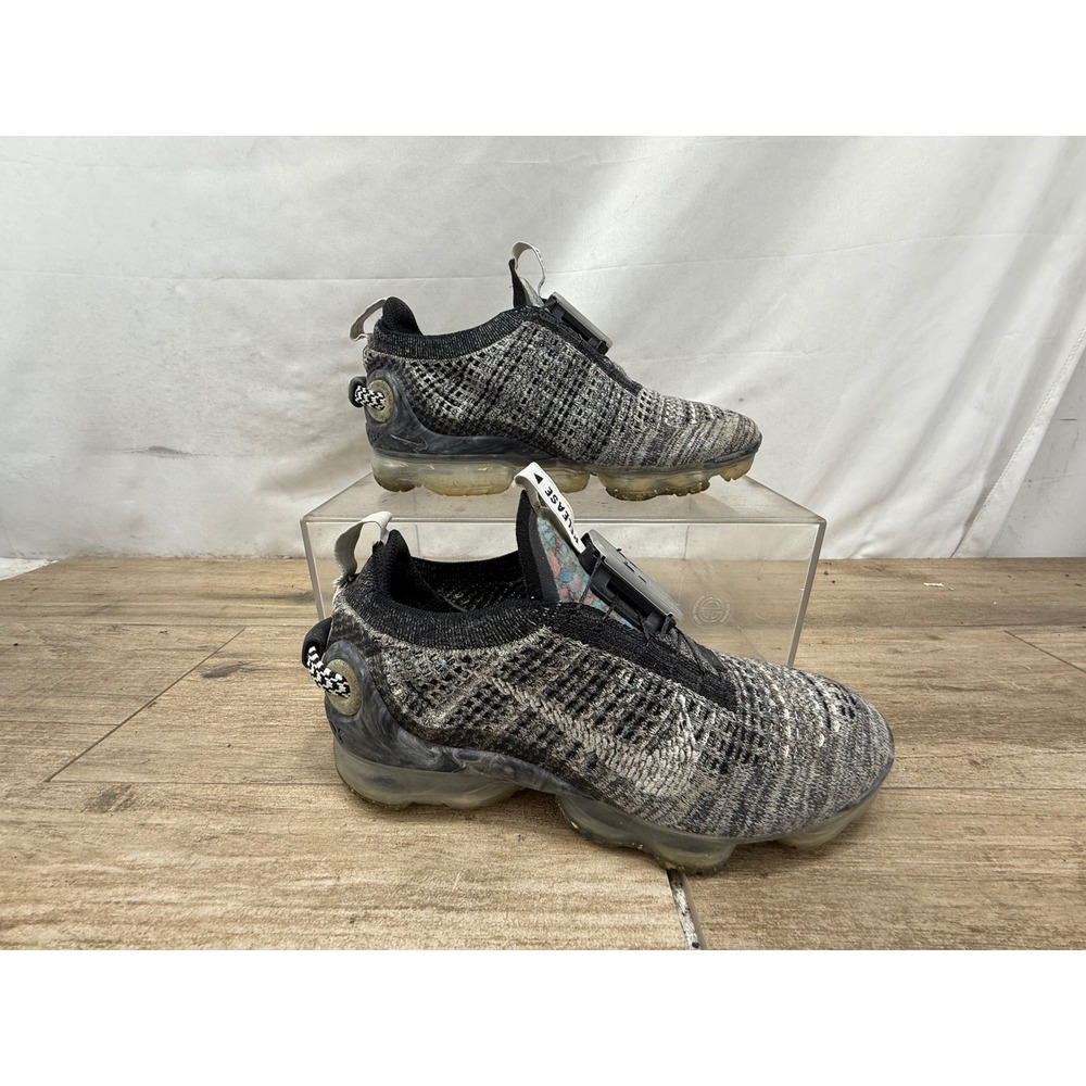 Nike Air Vapormax 2020 Flyknit Black Grey Orewood Brown CT1933-002 Womens 7